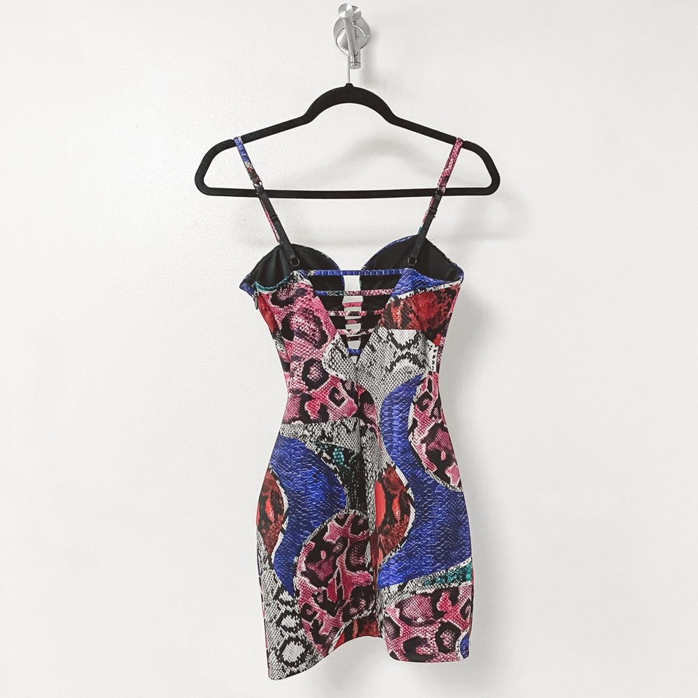 bebe Multicolor Mini Dress - Picture 2 of 9